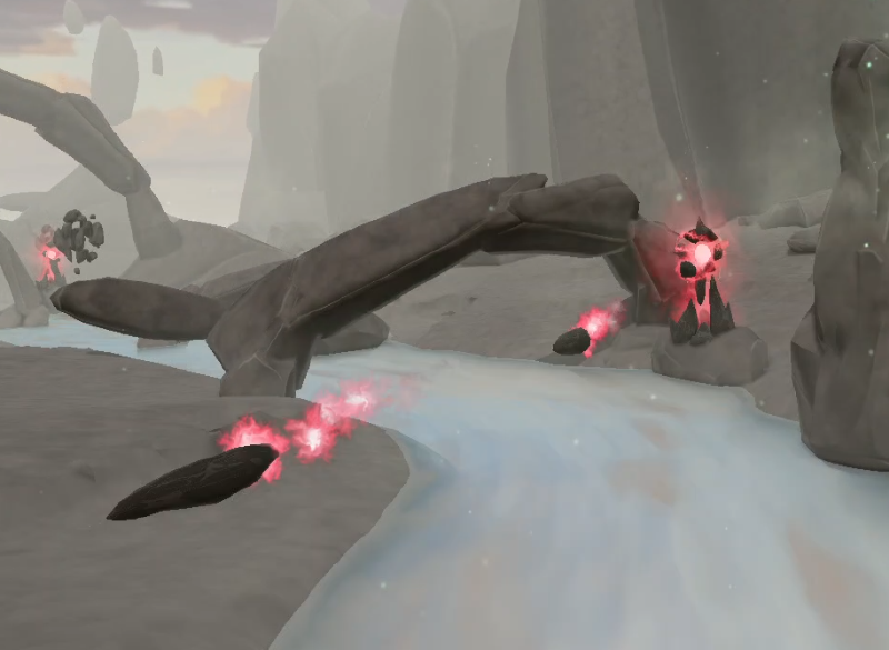 Screenshot of a stationary tower enemy